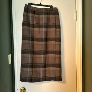 Plaid skirt